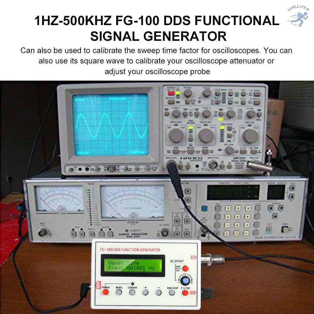 Máy Phát Tín Hiệu Đa Năng 1HZ-500KHZ FG-100 DDS Tần Số ECG Solo1