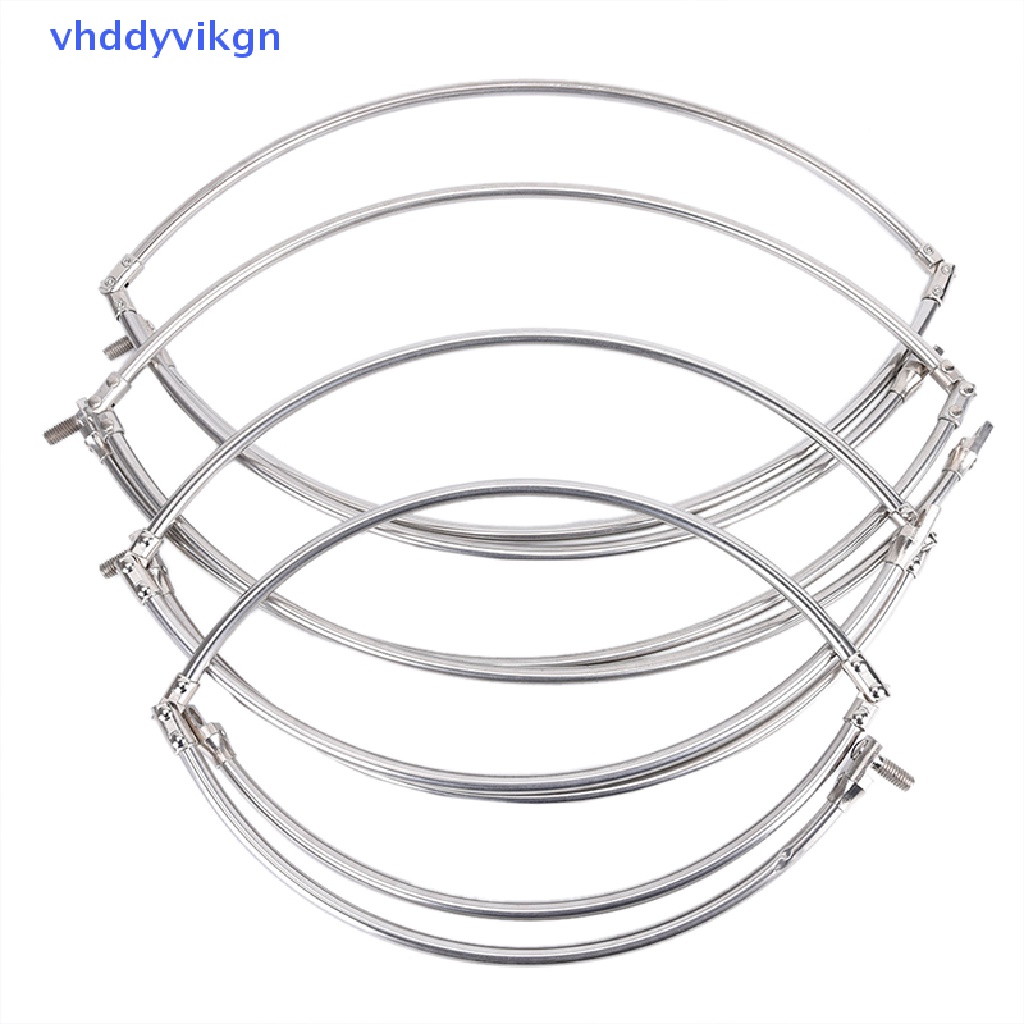 Lưới câu cá tròn bằng thép không gỉ có thể gập lại tiện lợi