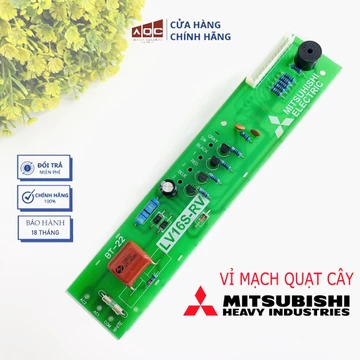 Vỉ Quạt Cây MITSUBUSHI LV16 - Bo Quạt Đứng MITSUBISHI - Main quạt CHÍNH HÃNG cho quạt đứng