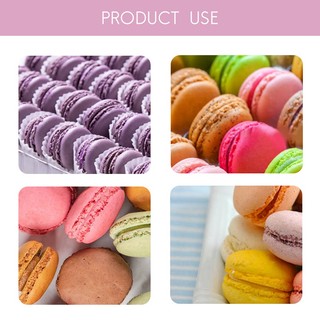 Khay đựng Macaron Pháp có thể đóng kín PET trong suốt - Giữ 50 chiếc Macaron mỗi bộ - Gói 4 bộ
