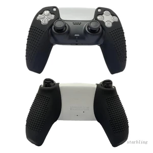 Vỏ Bọc Silicon Cho Tay Cầm Chơi Game PS5 Màu Trắng / Đỏ - Đen / B