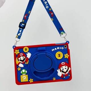 Ốp lưng họa tiết Super Mario Tương thích với Mini 1 2 3 4 5 6 IPad 5 6 7 8 9 10 Air11 Air13 Air1 Air2 Air3 Air4 Air5 10.9 "Pro9.7 Pro10.5 IPad10.2" Pro11 Pro13 M2 M4 Dây buộc