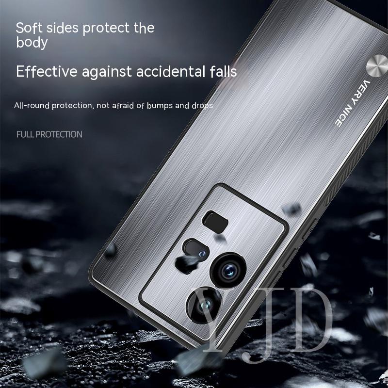 Ốp Lưng Kim Loại Chống Sốc Cho Vivo Y36 Y78 V29 Lite
