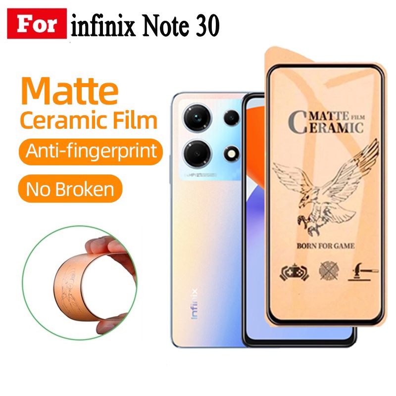 Infinix Note 30 5G Kính Cường Lực Cho Infinix Note 30i 30 Pro 12 G96 10 Pro Hot 30i 30 20 5G 3 Trong 1 Ống Kính Máy Ảnh Kính Bảo Vệ Màn Hình