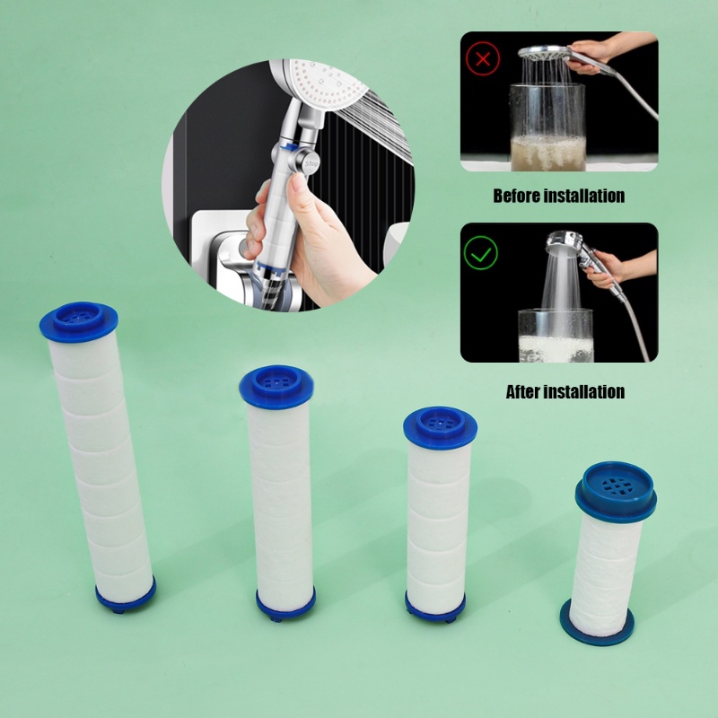 Đầu Lọc Vòi Hoa Sen Thay Thế Bằng PP Cotton 6 / 8 / 9.5 / 11.5cm