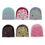 Mũ beanie mùa đông thủ công GODD Mũ dệt kim có chữ Jacquard Mũ đi bộ thông thường