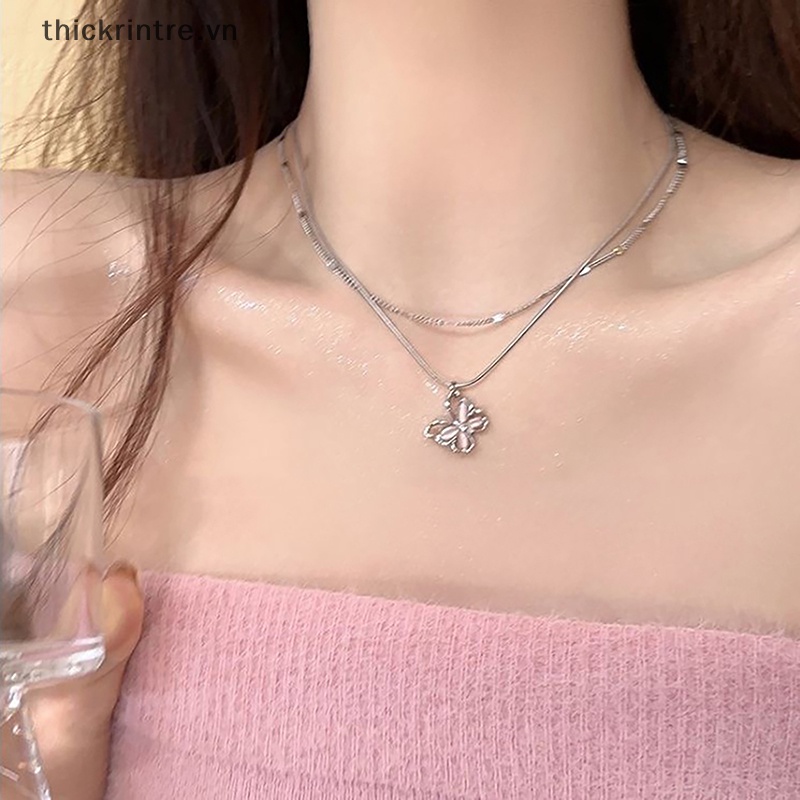 THI Vòng Cổ Rỗng Với Zircon Sáng Động Vật Choker Dự Tiệc Quà Tặng Cho Nữ Trang Sức Thời Trang VN