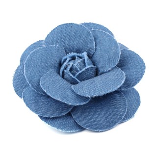 Zuoo add a touch of bohemian charm Với 5 Bông Hoa Vải denim Làm Phụ Kiện Quần Áo Và Dự Án diy