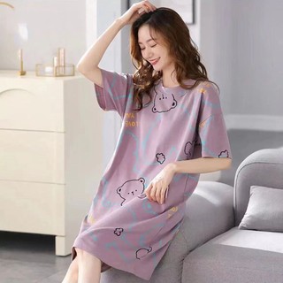 Đầm Ngủ Dáng Dài Vừa Kích Thước Lớn Phong Cách Công Chúa Dễ Thương Ngọt Ngào Thời Trang Mùa Hè Cho Nữ