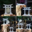 SA Bể Cá Cổng Torii Trang Trí Bể Cá Trang Trí Đá Nơi ẩn náu Hang Nhà