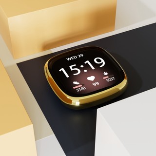 Vỏ TPU Mềm Bảo Vệ Màn Hình Toàn Diện Cho Fitbit Versa 4 / Versa 3 / Sense / Sense 2