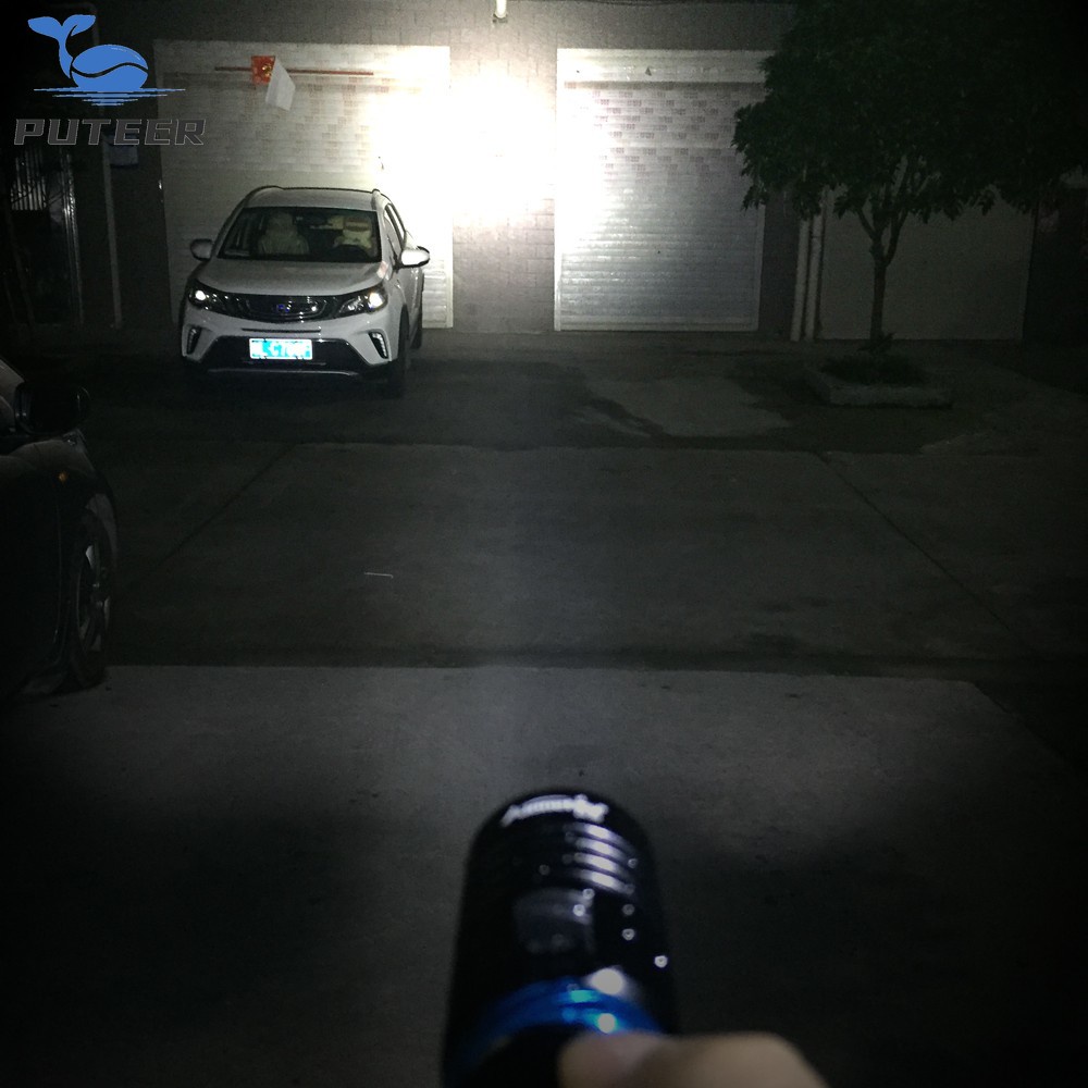 Đèn lặn Scuba LED Cree XM-L2, 2000LM, Chống Nước đến 100M