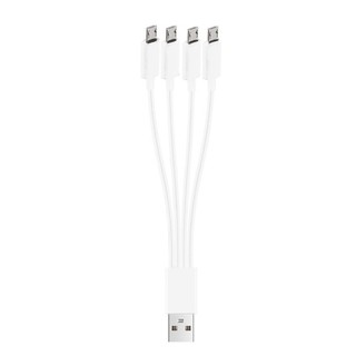 4 in 1 Micro USB Charger Cable Multi Charger Cable for School, Travel, Home Use