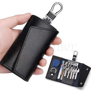 1 Túi Da Mềm Mini Đựng Chìa Khóa Xe Hơi Đa Năng