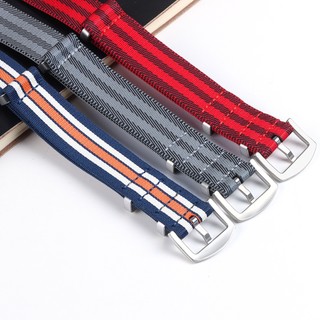 Dây Đeo Bằng Nylon Chất Lượng Cao Cho Đồng Hồ Quân Đội Tissot 300 20 / 22mm