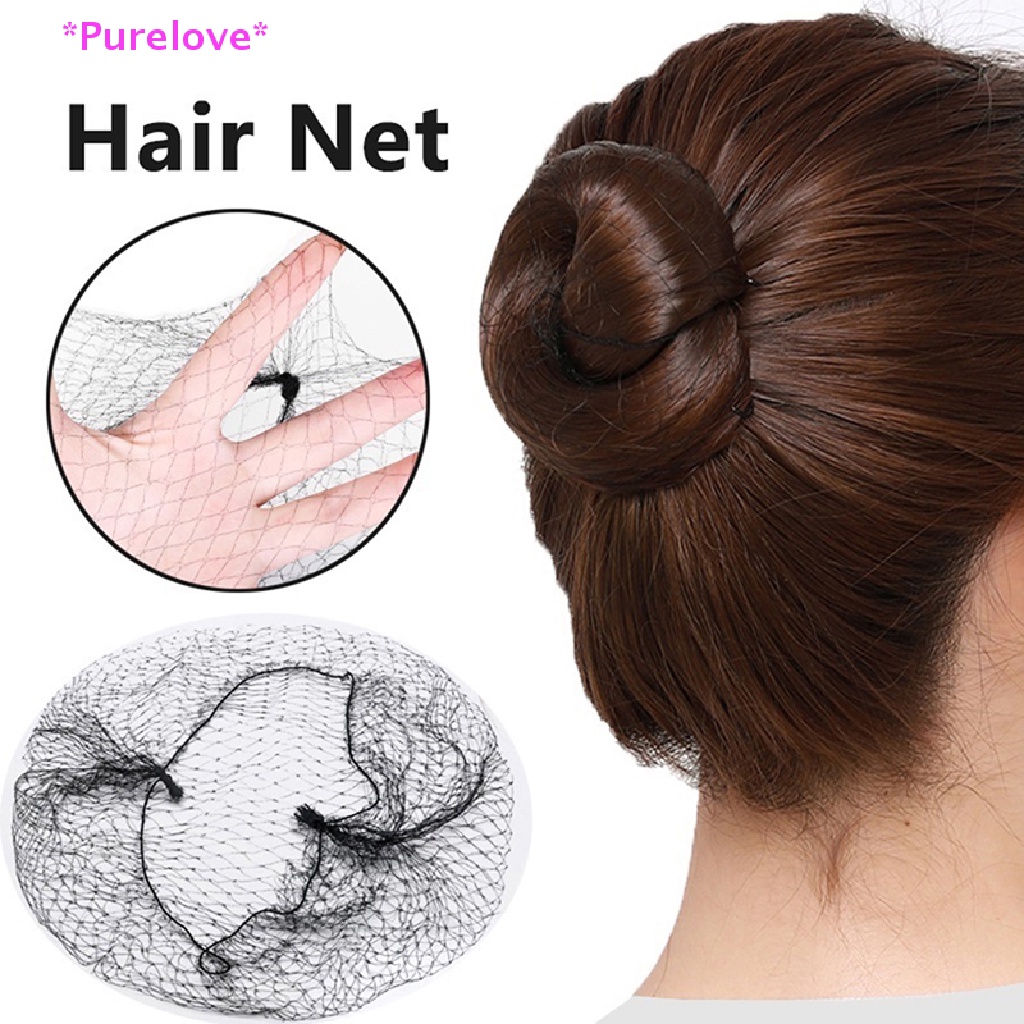 Set 50 Lưới Búi Tóc Co Giãn Màu Đen 30 / 50 / 60CM