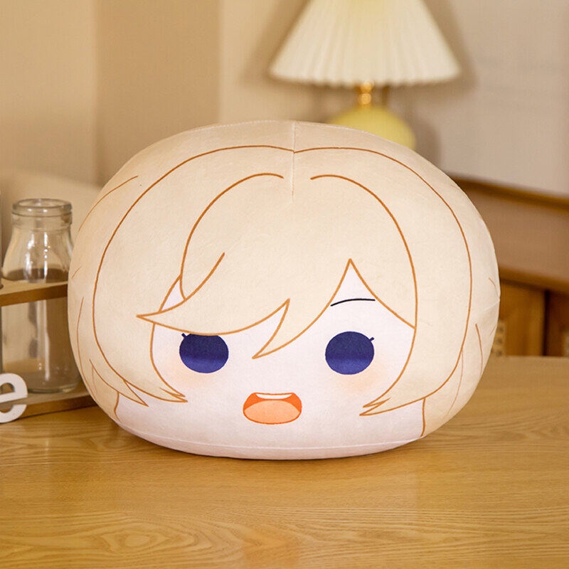 ST2 Genshin Tác Động Anime Ném Gối Sang Trọng Túi Mặt Dây Chuyền Đệm Mềm Cosplay Xiao Zhongli Búp Bê Nhồi Bông Đồ Chơi Trang Trí Nhà