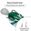 Mồi Câu Cá Giả Hình Ếch Nhảy Ếch Mềm 4cm / 6g 9 Màu Kèm Móc Câu