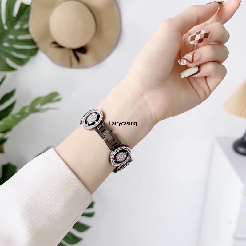 Dây Đeo Đồng Hồ Bằng Kim Loại 49mm 40mm 45 44 41 42 38mm Cho iwatch Series 8 7 SE 6 5 4 3 2 1