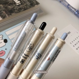 Bút gel bấm cao cấp TIA mực đen, ngòi kim 0.5mm