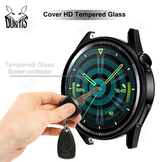Ốp Điện Thoại Mặt Nhám Kèm Kính Cường Lực Cho Huawei Watch 3 Pro GT2 2 42mm 46mm GT 2E