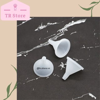 Phễu silicon mini dùng cho chiết mỹ phẩm, nước hoa, tách chiết du lịch