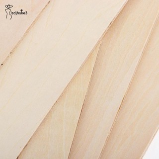 Set 5 Tấm Gỗ Balsa Chưa Hoàn Thiện Dùng Làm Đồ Thủ Công DIY