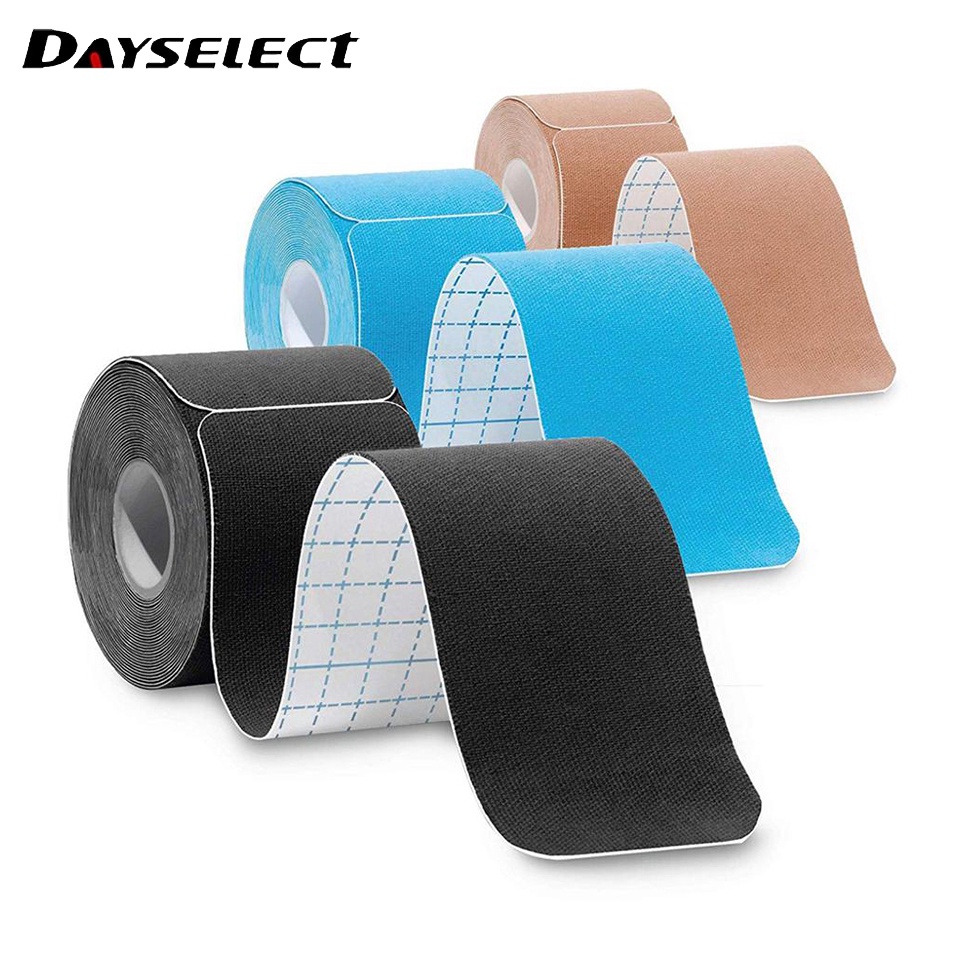 Ảnh Băng quấn thể thao DAYSELECT 5cm * 5m hỗ trợ phục hồi cơ bắp giảm đau 1