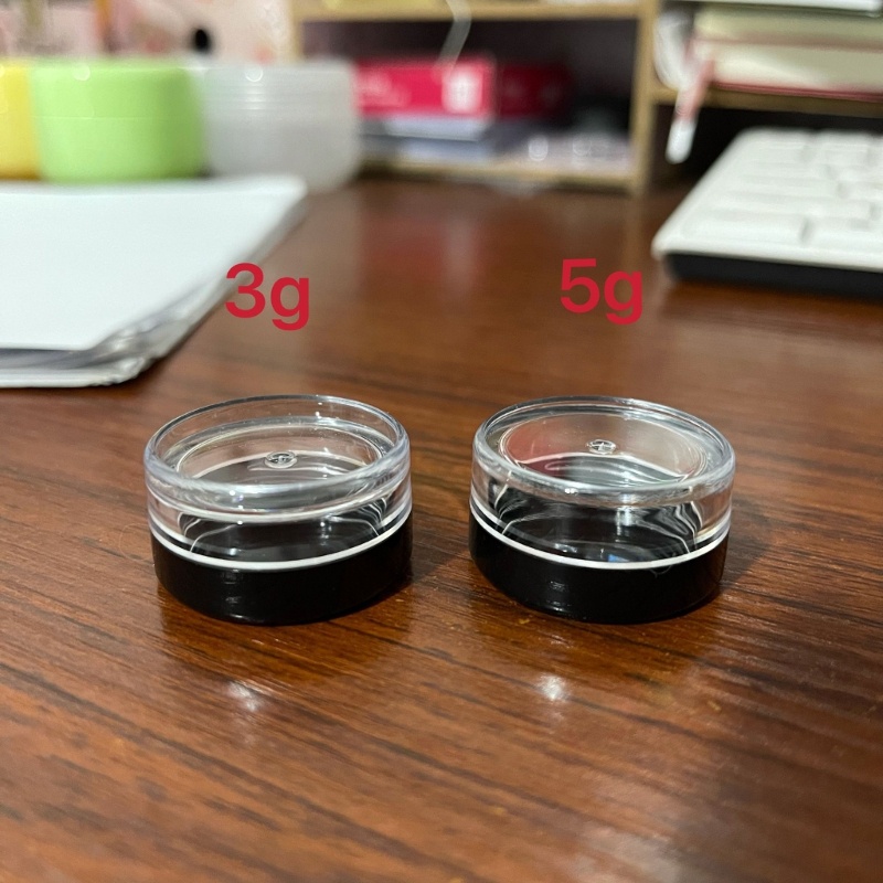 Exhila Mini Mẫu Chai Kem Mặt Hộp Đựng Fillabler Chai Rỗng Bảo Quản Bình