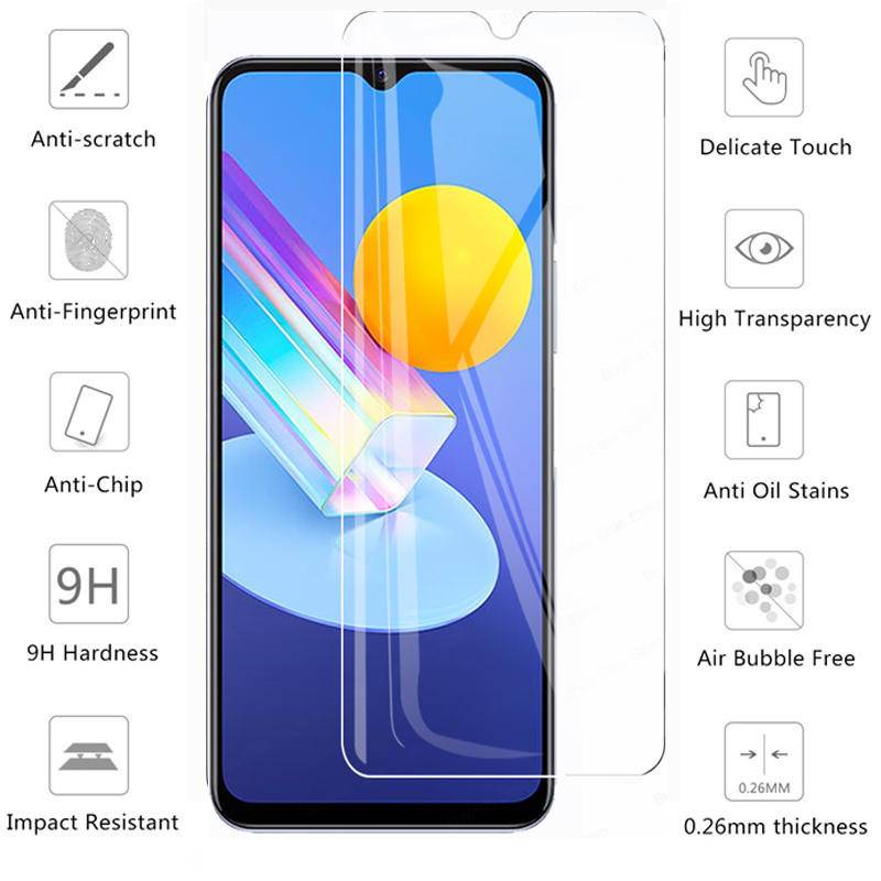 2 Chiếc Chống Cháy Nổ Bảo Vệ Màn Hình Cho Huawei Honor Enjoy 60 50 20 Y20 Pro Kính Cường Lực Để Thưởng Thức 20 SE 10 Plus 50z 20e 10e 10s 60X 9 9e 9s