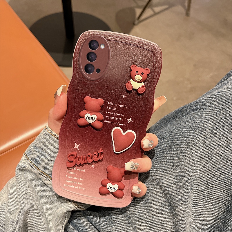 ốp lưng OPPO Reno 4 OPPO Reno 5 Ốp Điện Thoại tpu Mềm Họa Tiết Hoạt Hình 3D Cho OPPO Reno 4 OPPO Reno5 OPPO Reno6 Reno 4 4G MMX