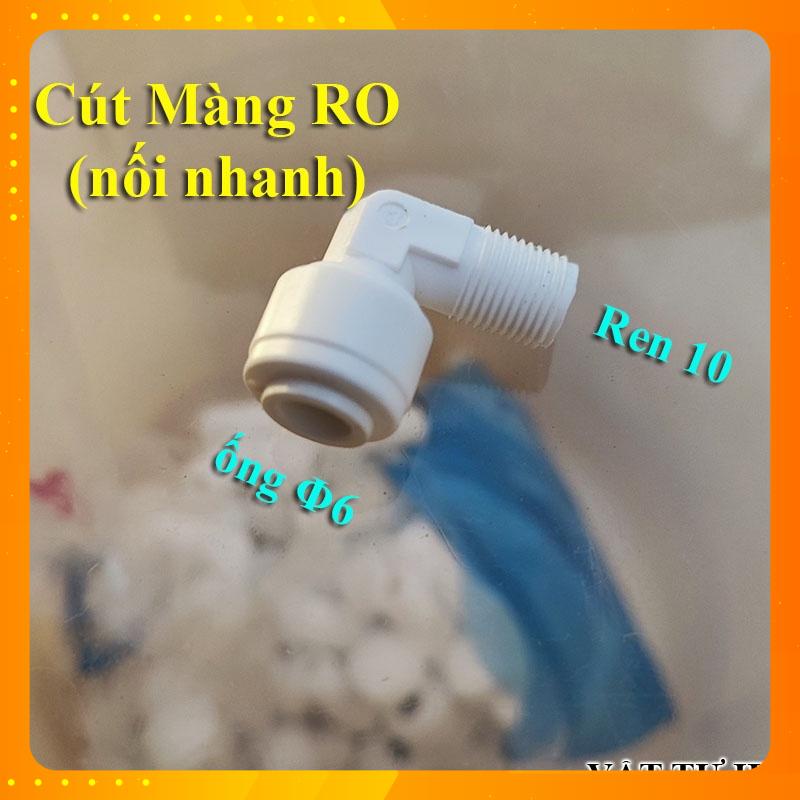 Cút vỏ cốc màng RO vặn ren nối nhanh máy lọc nước, valve hàng Xịn ...