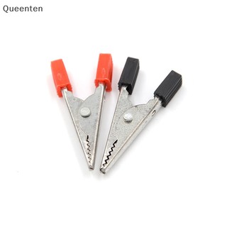 Set 10 Đầu Kẹp Cá Sấu 32mm Màu Đỏ + Đen