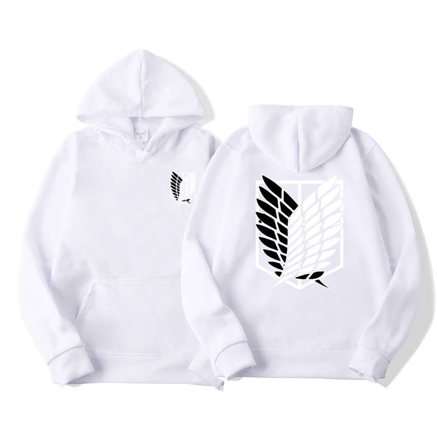 Attack on titan women's hoodie anime hoodies nam women streetwear pullover harajuku shingeki no kyojin hoodies sweatshirt quần áo