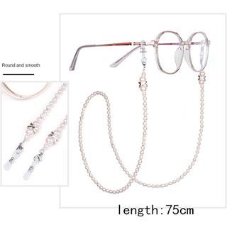 Dây đeo kính râm đính hạt, 6 màu, phụ kiện kính nam nữ