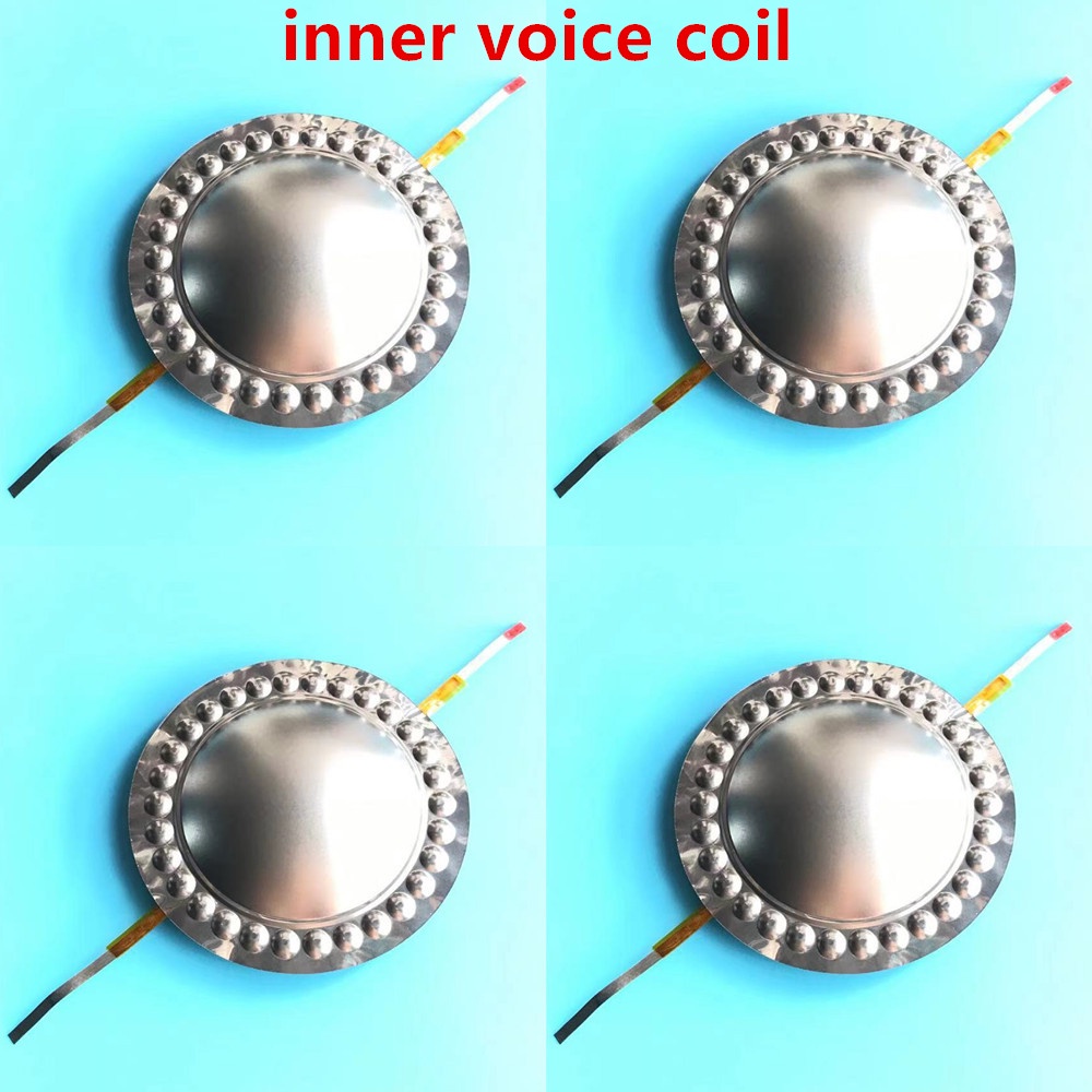 1 Cái / lô 44,4mm 44,5mm cho jbl 2425 màng Tweeters cuộn dây giọng nói Màng thay thế cho Samson CD44T Driver 8 ohm Nhập khẩu phim titan dây tròn