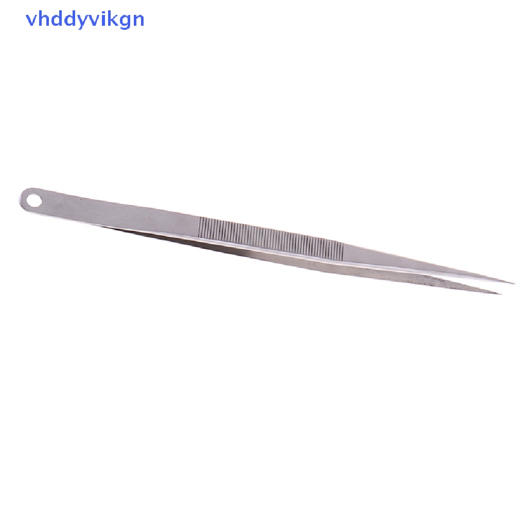 Nhíp Kẹp Mũi Nhọn Điện Tử Dài 7 "18cm Bằng Thép Không Gỉ