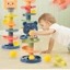 NORDICLIFE Cán Ball Tower Đồ Chơi Cảm Giác Trẻ Em Phát Triển Cho Bé Cho Bé Trò Chơi Giáo Dục Sớm