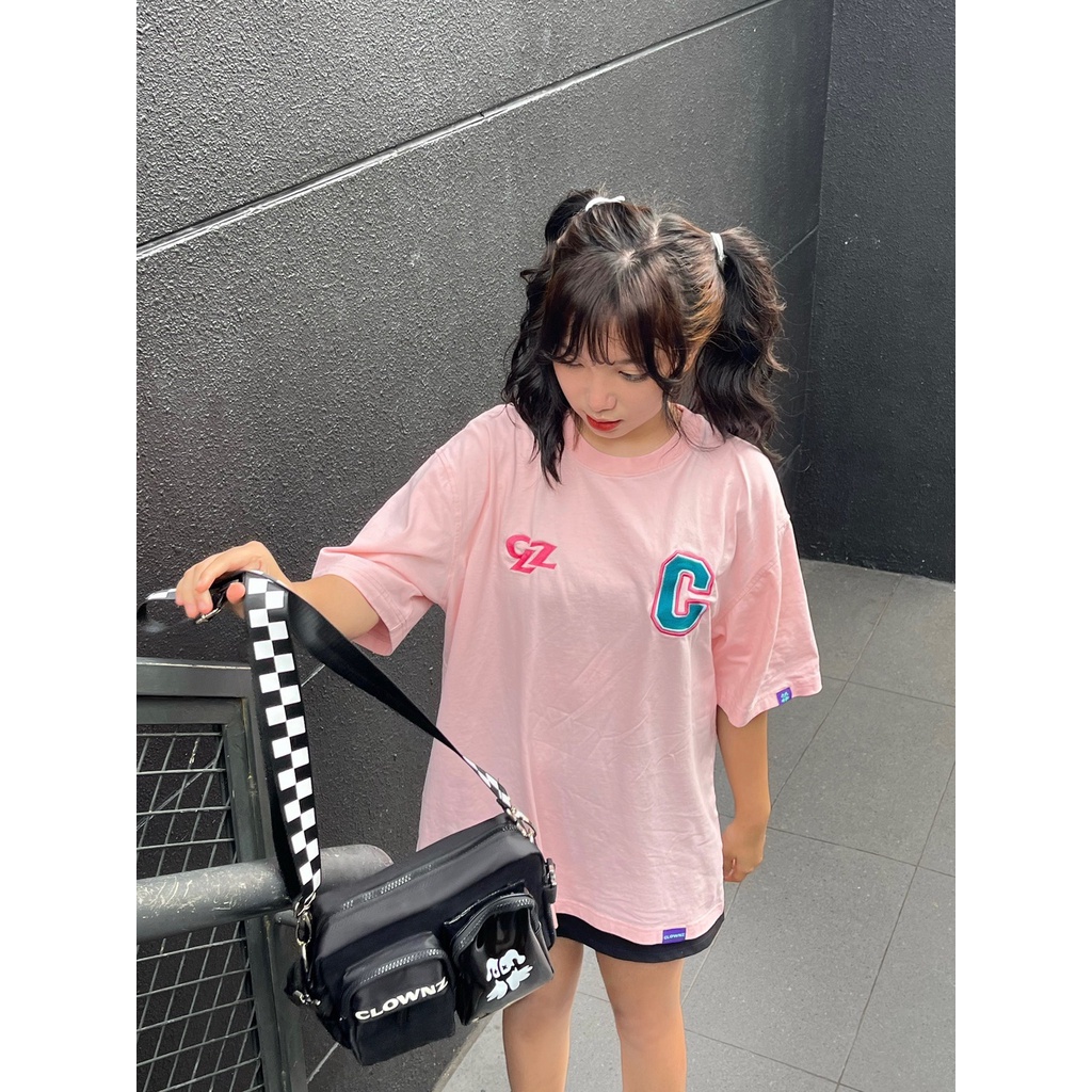Túi đeo chéo mẫu mới hình mực cute nam nữ hiện đại {hình thật}