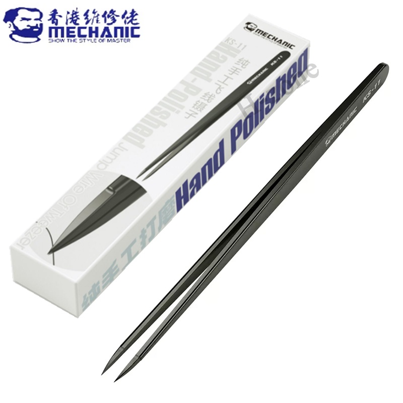 Nhíp Cơ Khí ks-11 Bằng Thép Không Gỉ Dùng Sửa Chữa Điện Thoại Di Động