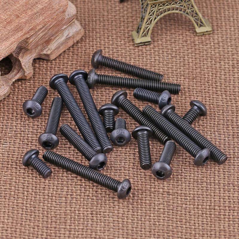 10.9 Lớp UNC Anh Mỹ Sản Xuất Đầu Tròn Lục Giác Ổ Cắm Vít Inch Bu Lông 1 / 8 5 / 32 3 / 16 1 / 4 5 / 16 3 / 8 Tiêu Chuẩn Mỹ