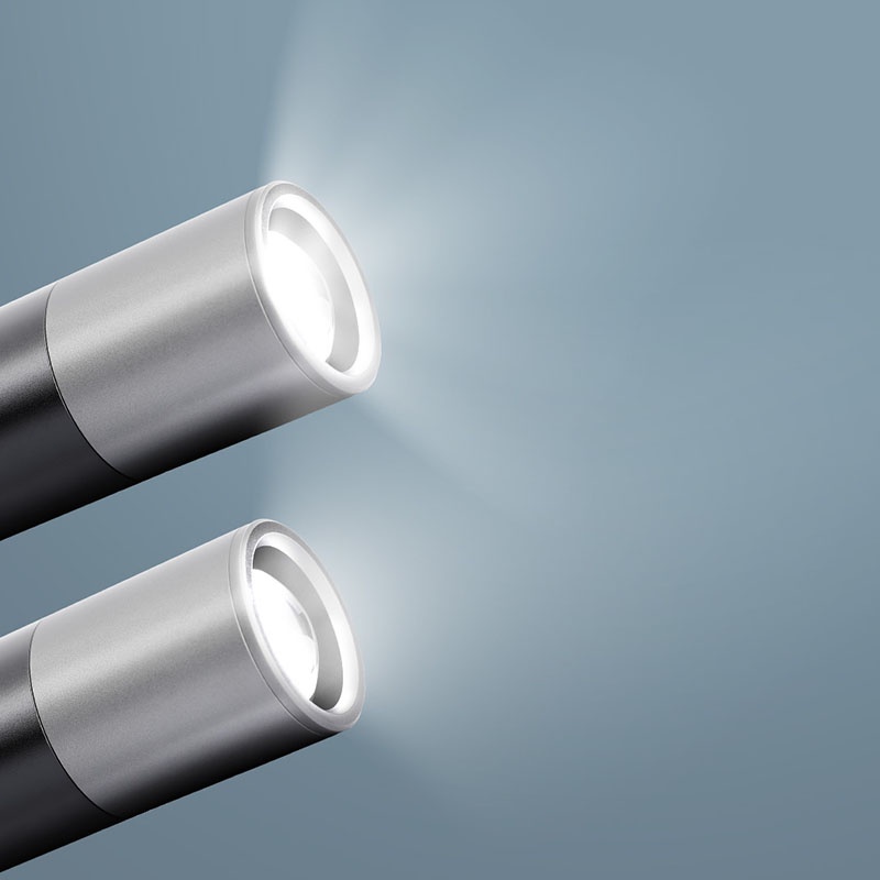 Đèn pin tối giản MiJia Nextool Di động có thể sạc lại ngoài trời Siêu sáng Tầm xa Siêu dài Đèn pin gia dụng