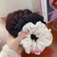 Mgg-nữ Tóc Scrunchies Ngọt Ngào Co Giãn Đuôi Ngựa Giá Đỡ Tóc Dây Tóc Quà Tặng