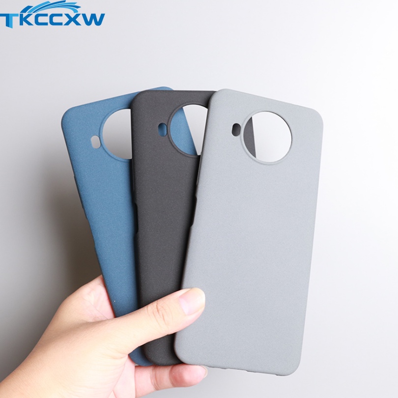 Ốp Điện Thoại Silicon Mềm Nhám Chống Dấu Vân Tay Cho Nokia 5.4 3.4 8.3 8.1 5.3 2.3 7.2 6.2
