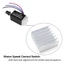 1 Bộ Điều Chỉnh Tốc Độ Động Cơ DC 12V / 24V 10 Một Công Tắc Điều Khiển Tốc Độ Động Cơ Cho Ô Tô Xe Tải Quạt Nóng Điều Khiển
