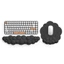 Btsg PU Dễ Thương Cloud Hỗ Trợ Cổ Tay Miếng Lót Cho Bàn Phím Chuột PainRelief Palm Rest Kit