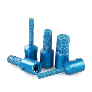Pealike Professional 100 Máy mài góc Dụng cụ khắc 3 đầu mài Giao diện ren cho vật liệu giòn cứng