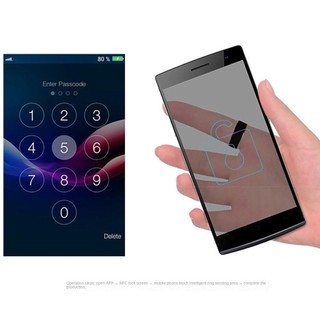Nhẫn thông minh NCE NFC, Nhẫn kỹ thuật số ngón tay đa chức năng có thể đeo được, Nhẫn đeo ngón tay bằng thép không gỉ chống nước sáng tạo cho điện thoại Android Nam
