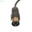 Dây Cáp Âm Thanh 3.5mm Aux Male Sang MIDI Din 5 Pin Female 0.5m