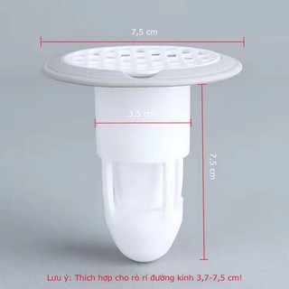 Nắp Ngăn Mùi Thoát Sàn, Chặn Mùi Hôi Cống, Chống côn trùng, Chống trào ngược SUNNY DAY